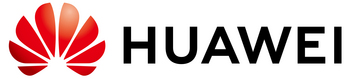 Schriftzug Huawei + Logo